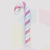 120cm pembe, beyaz, yeşil simli Baston şeker
