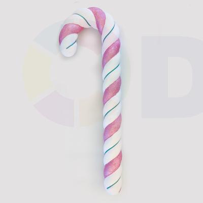 120cm pembe, beyaz, yeşil simli Baston şeker