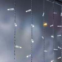 2x3m Beyaz LED Perde, Gün ışığı flaşlı - 740 LED - Dış Mekan - IP65