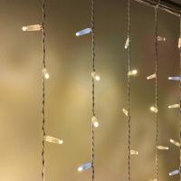3x1,5m Gün Işığı LED Perde, Beyaz flaşlı - 450 LED - Dış Mekan - IP65