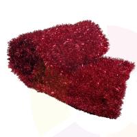Kırmızı metalik halı (carpet) 1x4m